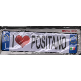 I Love Positano - Targa Idea Regalo Regalandia Sigillato 9807800004549