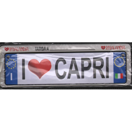I Love Carpi - Targa Idea Regalo Regalandia Sigillato 9807800004297