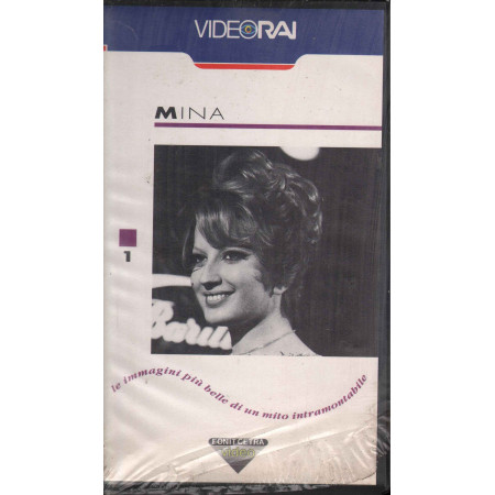 Mina VHS Le Immagini Piu' Belle di un Mito Intramontabile Sigillata 8003927109544