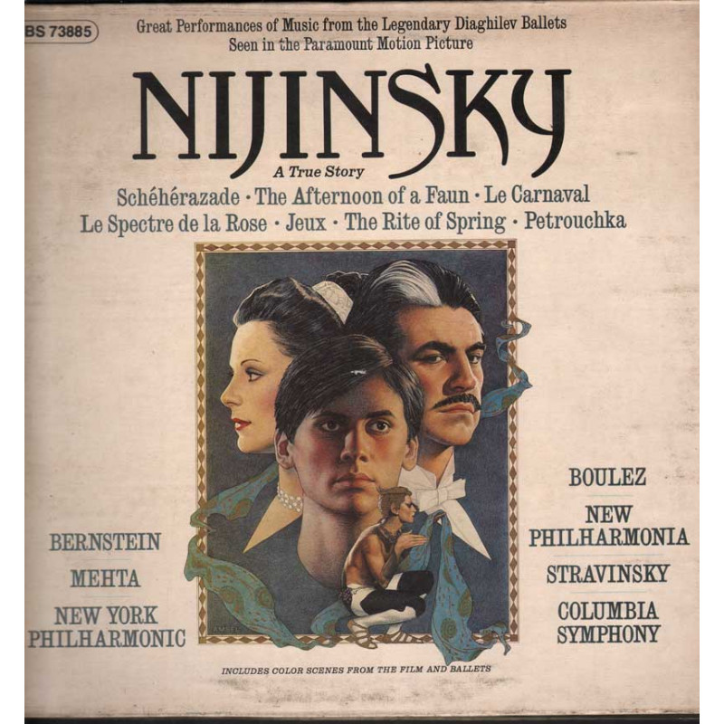 AA.VV. Lp 33giri Nijinsky - A True Story Motion Picture Soundtrack Nuovo 026409 AA.VV. Lp 33giri Nijinsky - A True Story Motion Picture Soundtrack Nuovo 026409