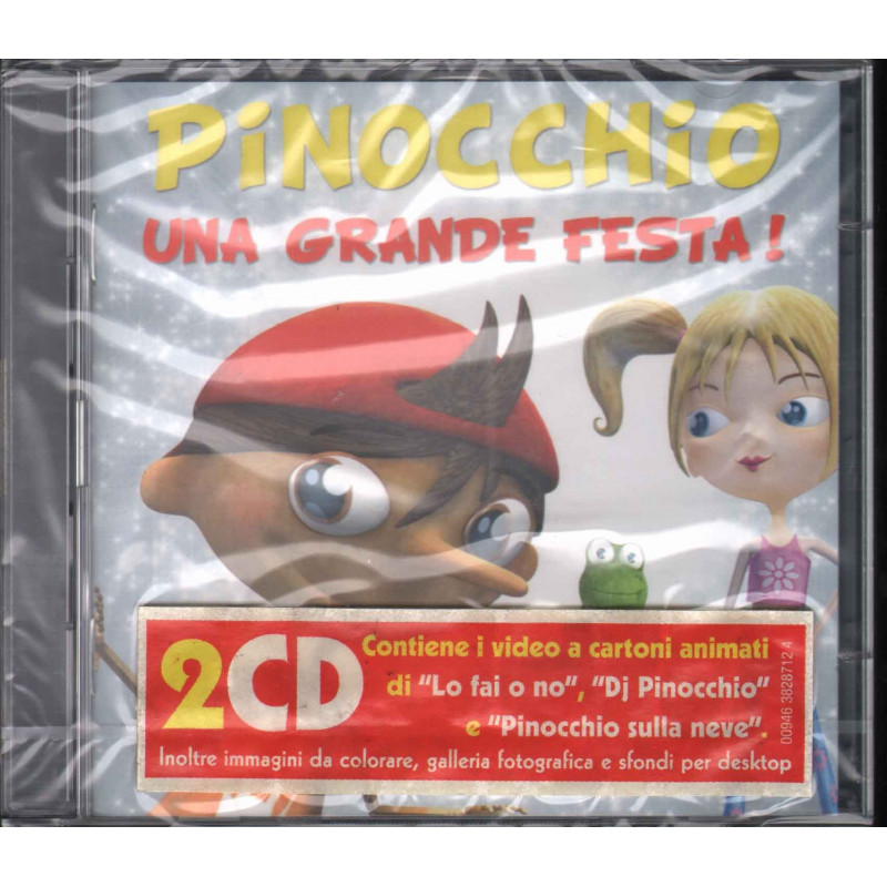 Pinocchio 2 CD Una Grande Festa! / EMI OST Soundtrack Sigillato 0094638287124 Pinocchio 2 CD Una Grande Festa! / EMI OST Soundtrack Sigillato 0094638287124
