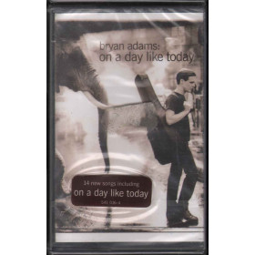 Bryan Adams MC7 On A Day Like Today / A&M Records 541 051-4 Sigillata Bryan Adams MC7 Unplugged Nuova Sigillata 0731454083140