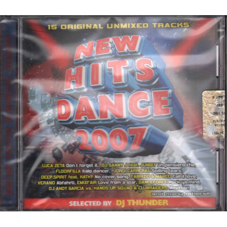 AA.VV. CD New Hits Dance 2007 Sigillato 8019991864739