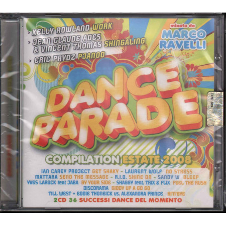 AA.VV. 2 CD Dance Parade Estate 2008 Sigillato 8019991006092