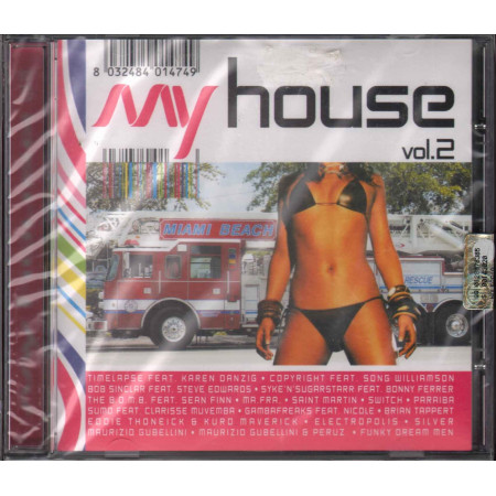 AA.VV. ‎CD My House 2 Sigillato 8032484014749