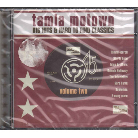 Tamla Motown Big Hits & Hard To Find Classics Vol 2 CD Sigillato 0731454427326