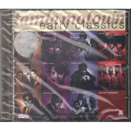 AA.VV. CD Tamla Motown Early Classics / Spectrum 552 434-2 Sigillato 0731455243420