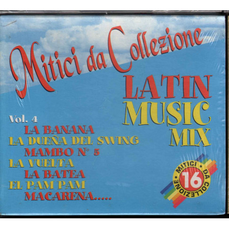 AA.VV. CD Latin Music Mix Vol 4 - Mitici da Collezione Sigillato 8012958360169