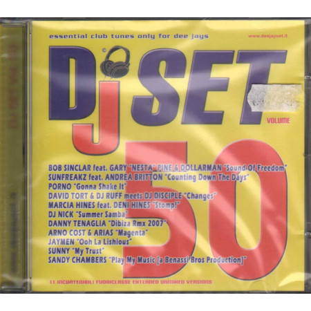 AA.VV. ‎CD DJ Set Volume 50 Sigillato 8033064001203