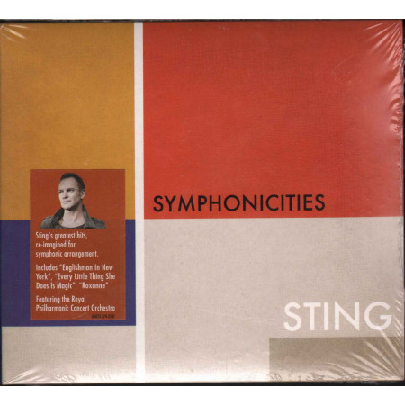 Sting ‎CD Symphonicities Sigillato 0602527425375