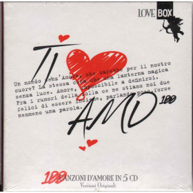 AA.VV. 5 CD Ti Amo Box Sigillato 0602498376430 AA.VV. 5 CD Ti Amo Box Sigillato 0602498376430