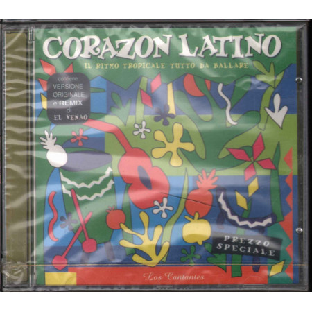 Los Cantantes ‎CD Corazon Latino CGM 485 059 2 Sigillato 5099748505927