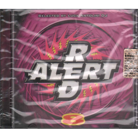 Luca Antolini DJ ‎CD Red Alert Collection Vol. 8 Sigillato 8032484001183