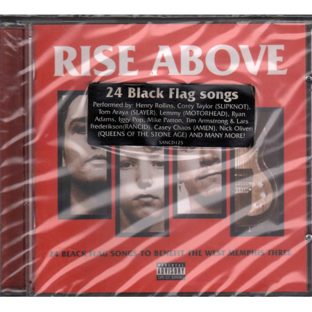 Rise Above (24 Black Flag Songs To Benefit The West Memphis Three) Sigillato 5050159012527