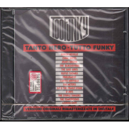 AA.VV. CD Too Funky - Tutto Nero / Tutto Funky Sigillato 5099747172625
