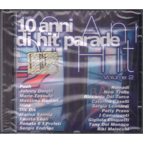 AA.VV. CD 10 Anni Di Hit Parade Vol 2 Sigillato 0685738005925 AA.VV. CD 10 Anni Di Hit Parade Vol 2 Sigillato 0685738005925