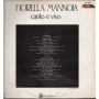 Fiorella Mannoia Lp Vinile Canto E Vivo / Ricordi ORL 9056 Nuovo 0009056