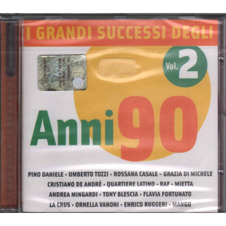 AA.VV. CD I Grandi Successi Degli Anni '90 Vol 2 Sigillato 5050467864023