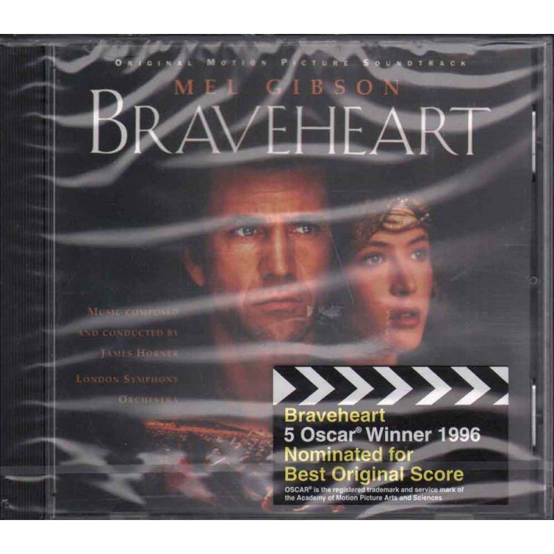 James Horner CD Braveheart OST Sigillato 0028944829525 James Horner CD Braveheart OST Sigillato 0028944829525