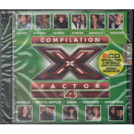 AA.VV. 2 CD  X Factor 4 Compilation Sigillato 0886978033123
