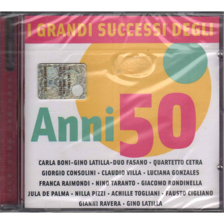 AA.VV. CD I Grandi Successi Degli Anni 50 Sigillato 5050467959422