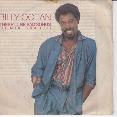 Billy Ocean 45giri 7" There'll Be Sad Songs (To Make You Cry) Nuovo JIVE 5010