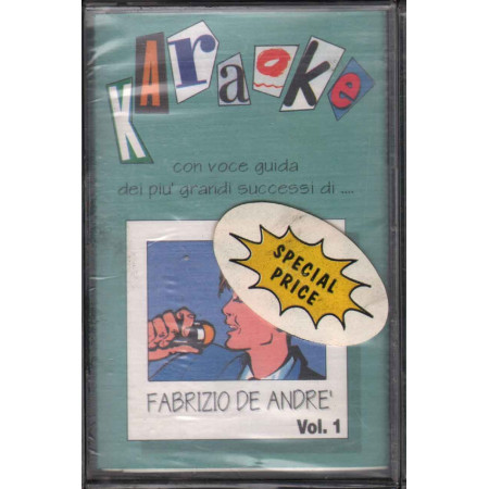 Karaoke MC7 Basi Musicali Fabrizio De Andrè Vol. 1 Nuova Sigillata 0042217033341