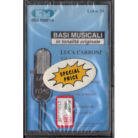 Luca Carboni MC7 Basi Musicali Nuova Sigillata 0042217086941