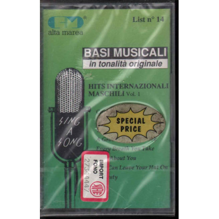 Hits Internazionali Maschili MC7 Basi Musicali Vol. 1 Sigillata 0042217066349