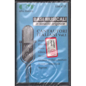 AA.VV MC7 Basi Musicali Cantautori Italiani Vol. 1 Nuova Sigillata 0042217065243 AA.VV MC7 Basi Musicali Cantautori Italiani Vol. 1 Nuova Sigillata 0042217065243