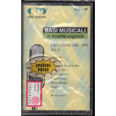 AA.VV MC7 Basi Musicali I Successi Del 1995 Vol. 2 Nuova Sigillata 3259117091242