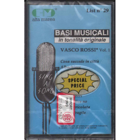 Vasco Rossi MC7 Basi Musicali Vol. 1 Nuova Sigillata 0042217067841