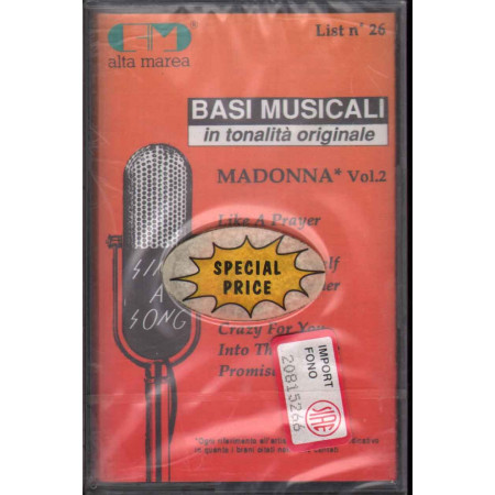 Madonna MC7 Basi Musicali  Vol.2 Nuova Sigillata 0042217067544