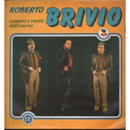 Roberto Brivio Lp 33giri Canzoni E Risotti Dell'Osteria Nuovo Sigillato 000337