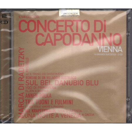 AA.VV. 2 CD Il Meglio Del Concerto Di Capodanno Vienna Sigillato 4029759073727