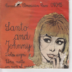 Santo & Johnny Vinile 7" 45 giri Dolci Sogni / Una Notte In Riva Al Mare Nuovo Santo & Johnny Vinile 7" 45 giri Dolci Sogni / Una Notte In Riva Al Mare Nuovo