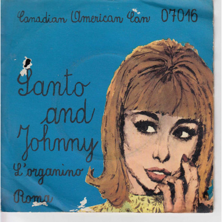 Santo & Johnny Vinile 7" 45 giri L'organino / Roma Nuovo CAN07016