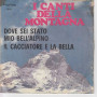 I Canti Delle Montagne Vinile 7" 45 giri  Nuovo 5016