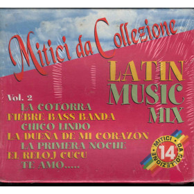 AA.VV. CD Latin Music Mix Vol 2 Mitici Da Collezione 14 Sigillato 8012958360145 AA.VV. CD Latin Music Mix Vol 2 - Mitici Da Collezione 14 Sigillato 8012958360145