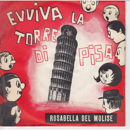 Ercoli Vinile 45 giri 7" Evviva La Torre di Pisa / Rosabella del Molise Nuovo