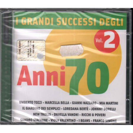 AA.VV. CD I Grandi Successi Degli Anni 70 Vol. 2 Sigillato 5050467648425