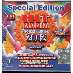 AA.VV. Box 4 CD Hit Mania Special Edition 2012 Sigillato 8022425237108 AA.VV. Box 4 CD Hit Mania Special Edition 2012 Sigillato 8022425237108