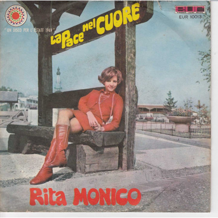 Rita Monico Vinile 45 giri 7" La Pace Nel Cuore / Sette Lune Nuovo