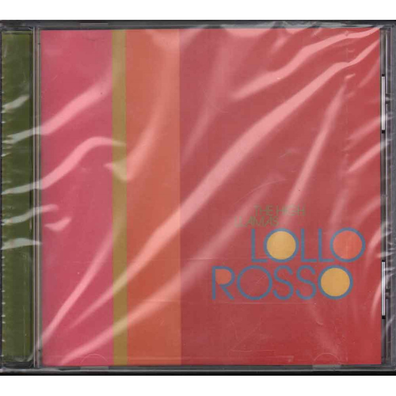 The High Llamas CD Lollo Rosso Nuovo Sigillato 5033197025889 The High Llamas CD Lollo Rosso Nuovo Sigillato 5033197025889