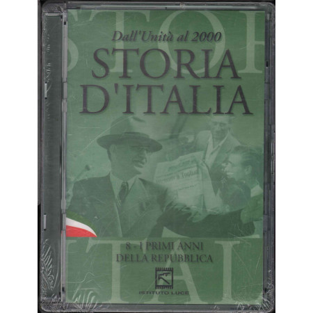 Storia d'Italia - I primi anni della Repubblica (1947 1963) Vol 8 DVD Ist Luce Sigillato