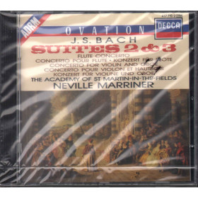 J S Bach / N Marriner CD Suites 2 & 3 / Decca 417 715-2 Sigillato 0028941771520 J S Bach / N Marriner CD Suites 2 & 3 / Decca 417 715-2