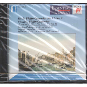 J S Bach / A Vivaldi CD Violin Conciertos · Sillito · Zukerman Sigillato J S Bach / A Vivaldi CD Violin Conciertos · Sillito · Zukerman Sigillato