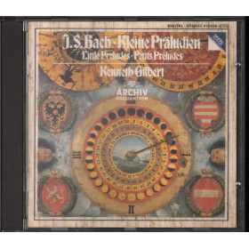 J S Bach / Kenneth Gilbert CD Kleine Praludien - Little Preludes - Petits Preludes  Nuovo J S Bach / Kenneth Gilbert CD Kleine Praludien - Little Preludes - Petits Preludes  Nuovo