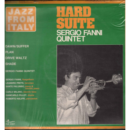 Sergio Fanni Quintet  ‎Lp Vinile Hard Suite / Carosello  Sigillato
