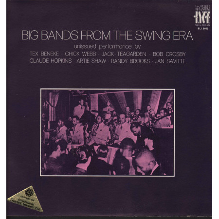 AA.VV. Lp Vinile Big Bands From The Swing Era / Durium ‎BLJ 8006 Nuovo